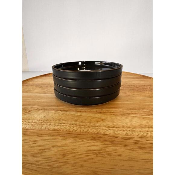 Our Place Dessert Plates Set of 4 these 6” handcrafted ceramic plates Color Char
